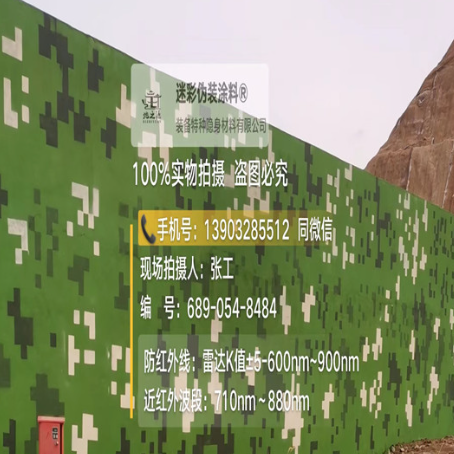 肇庆专业承接园区围墙迷彩喷涂、