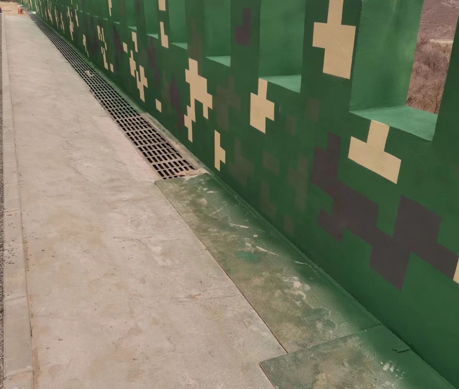 肇庆围墙迷彩喷涂,数迷彩漆